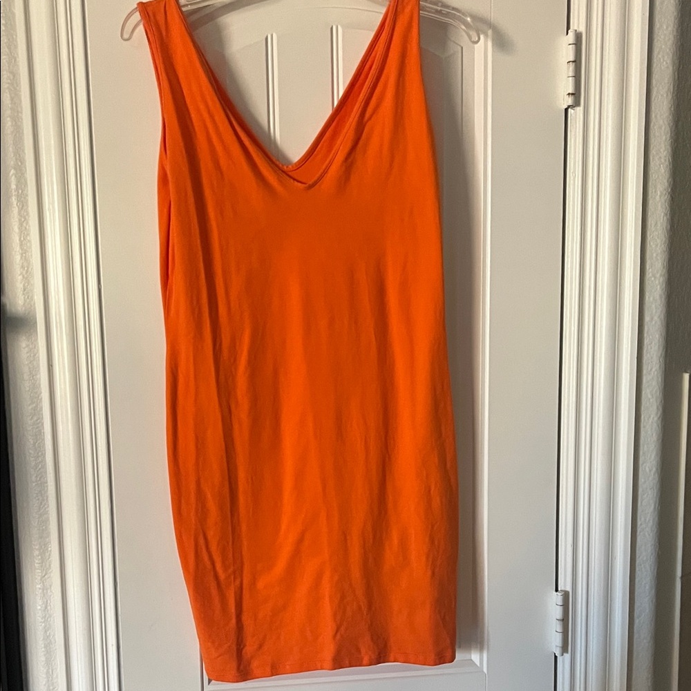 Wild Fable Vivid Orange mini dress junior size XXL